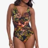 Botanico Crossover One Piece Swimsuit