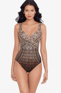 Cappadocia Criss Cross Escape One Piece Swimsuit