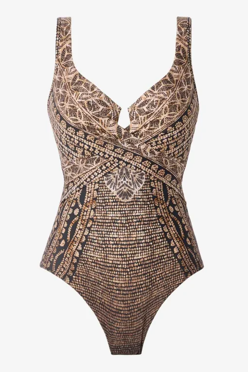 Cappadocia Criss Cross Escape One Piece Swimsuit