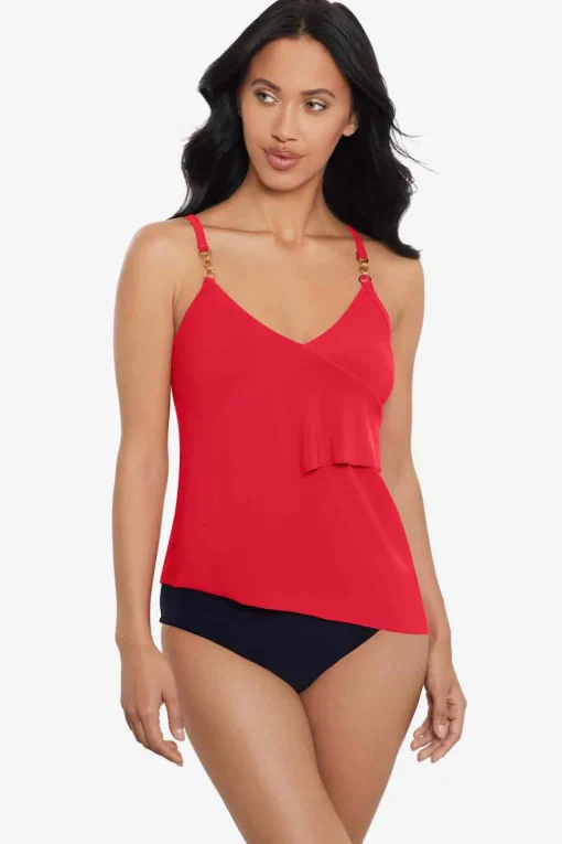 Chain Link Eliza Tankini Top