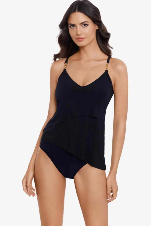 Chain Link Eliza Tankini Top