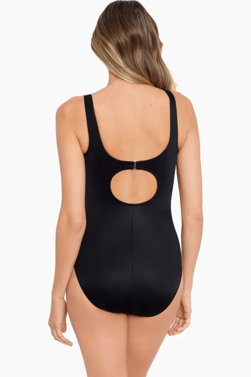 Colorblock Helix One Piece Swimsuit DD-Cup