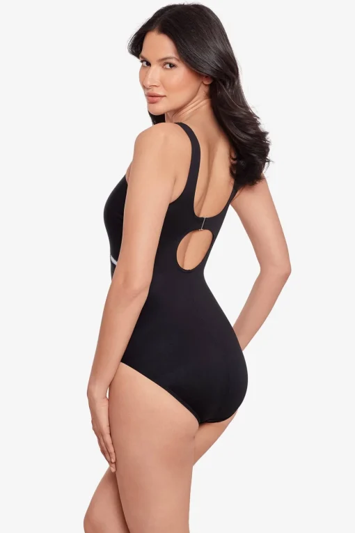 Colorblock Helix One Piece Swimsuit DD-Cup