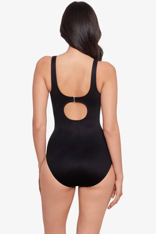 Colorblock Helix One Piece Swimsuit DD-Cup