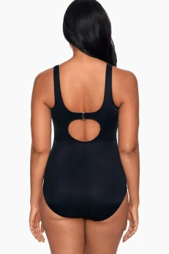 Colorblock Helix One Piece Swimsuit DD-Cup