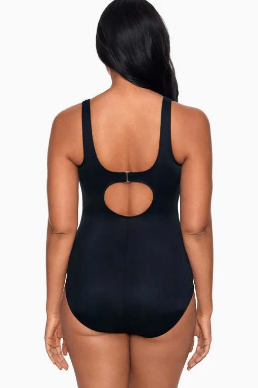 Colorblock Helix One Piece Swimsuit DD-Cup