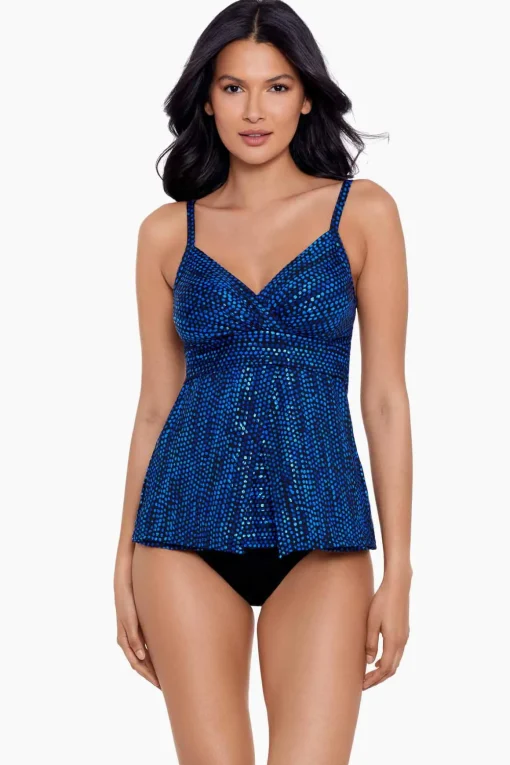 Dot Com Cleo Tankini Top