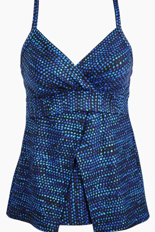 Dot Com Cleo Tankini Top