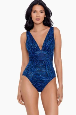 Dot Com Odyssey One Piece Swimsuit
