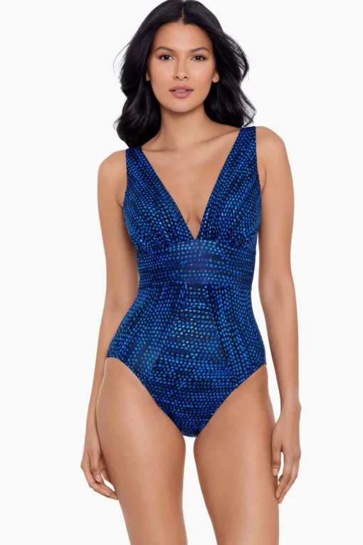 Dot Com Odyssey One Piece Swimsuit