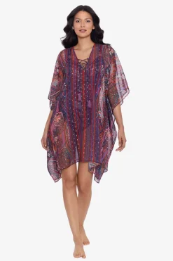 Dynasty Caftan Swim Cover Up