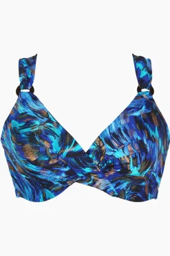 Fandango Plunge Swim Bra Top