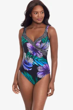 Flora Aura It's A Wrap One Piece Swimsuit