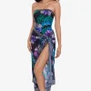 Flora Aura Scarf Pareo Swim Cover Up