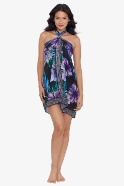 Flora Aura Scarf Pareo Swim Cover Up