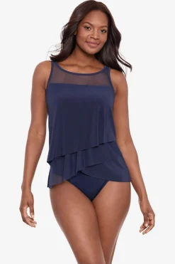 Illusionists Mirage Tankini Top DD-Cup