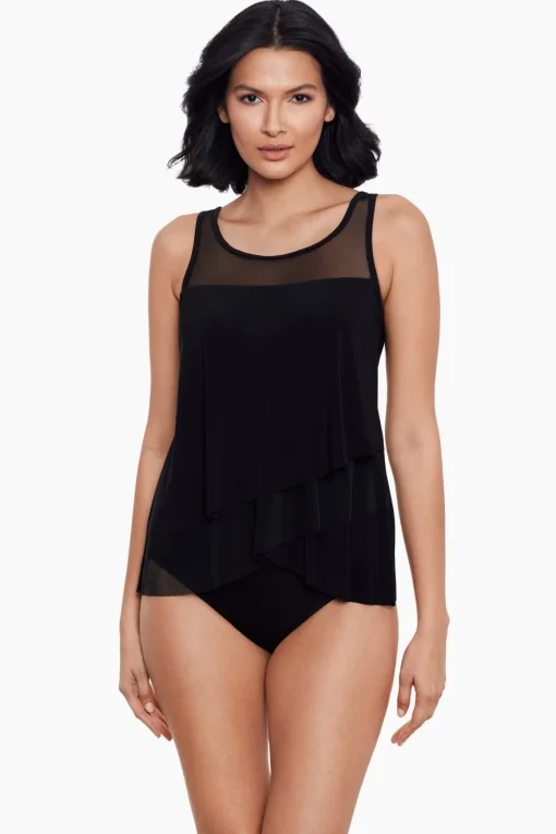 Illusionists Mirage Tankini Top DD-Cup
