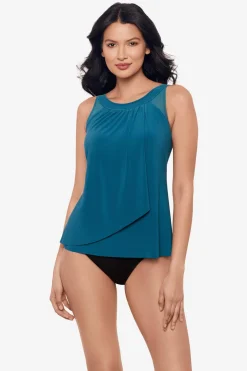 Illusionists Ursula Underwire Tankini Top