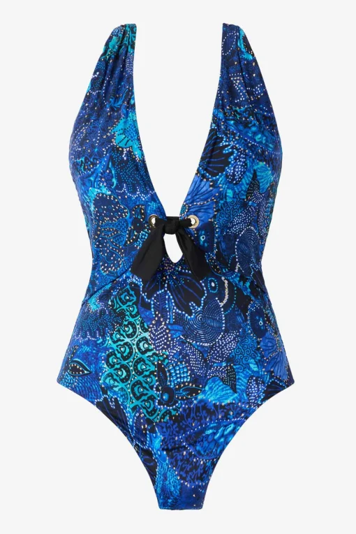 Jewels In The Nile Halle One Piece Swimsuit