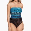 Long Torso Untamed Avanti Bandeau One Piece Swimsuit