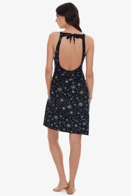 Lucky Stars Sarong Swim Cover Up