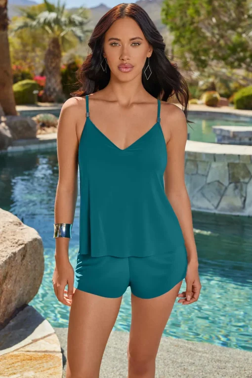 Mila One Piece Romper Swimsuit
