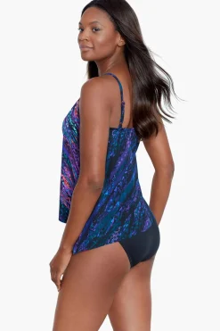 Mood Ring Peephole Tankini Top