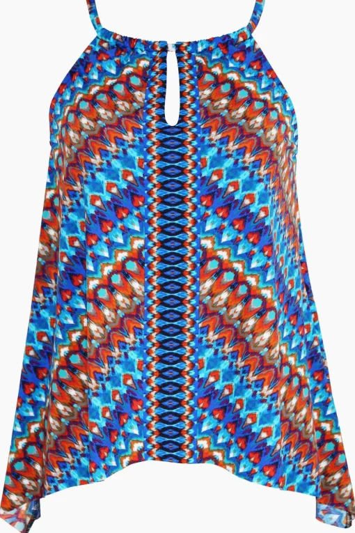 Nepali Peephole Tankini Top