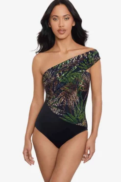 Nighthawk Goddess One Piece Swimsuit