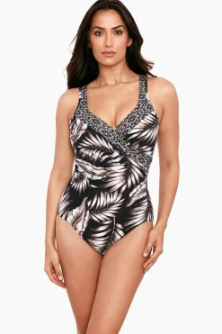 Oasis Colorblock It's A Wrap One Piece Swimsuit