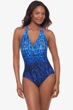 Paka Mayan Wrapsody One Piece Swimsuit