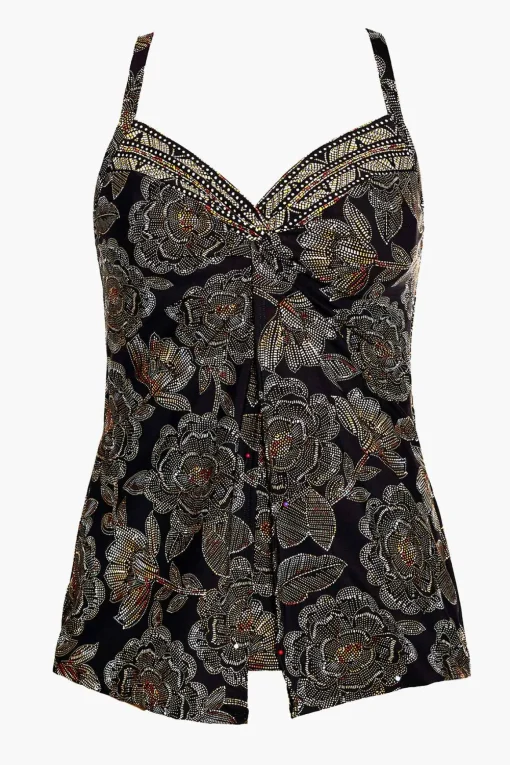 Petal Pusher Love Knot Tankini Top