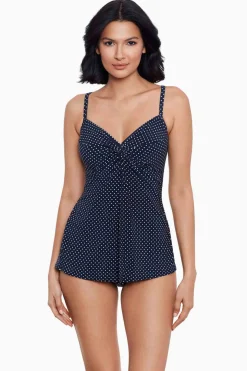Pin Point Love Knot Tankini Top