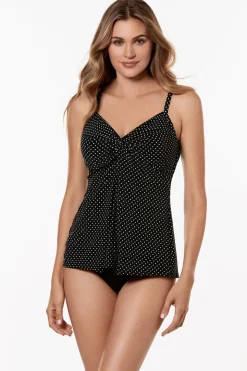 Pin Point Love Knot Tankini Top DD-Cup