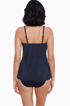 Pin Point Love Knot Tankini Top