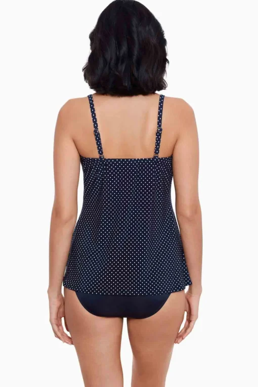 Pin Point Love Knot Tankini Top