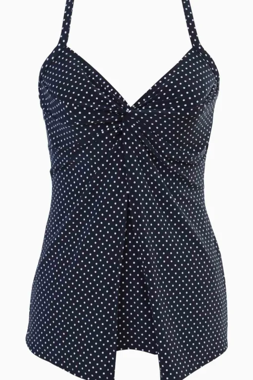Pin Point Love Knot Tankini Top