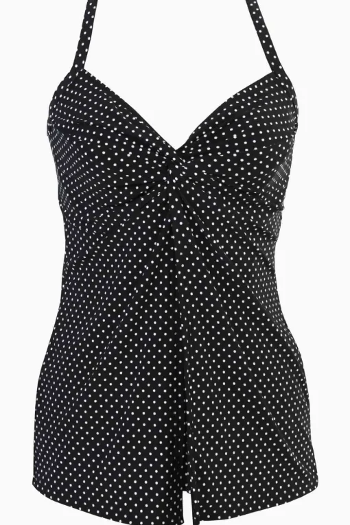Pin Point Love Knot Tankini Top