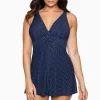 Pin Point Marais One Piece Swim Dress