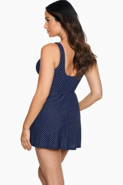 Pin Point Marais One Piece Swim Dress