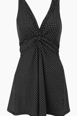 Pin Point Marais One Piece Swim Dress DD-Cup