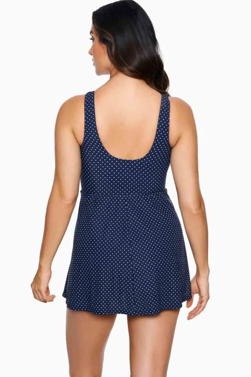 Pin Point Marais One Piece Swim Dress