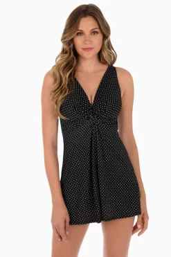 Pin Point Marais One Piece Swim Dress