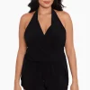 Plus Size Bianca One Piece Romper Swimsuit