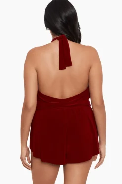 Plus Size Bianca One Piece Romper Swimsuit