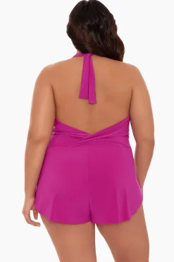 Plus Size Bianca One Piece Romper Swimsuit