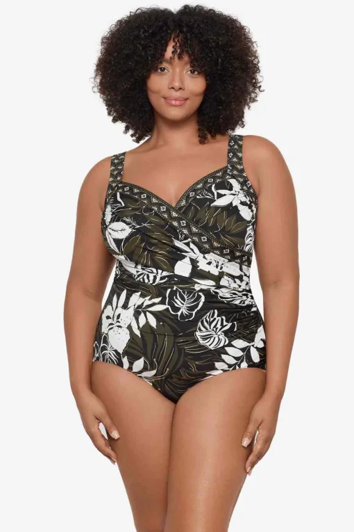 Plus Size Elle Dorado Sanibel One Piece Swimsuit
