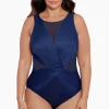 Plus Size Illusionists Palma One Piece Swimsuit