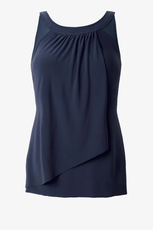 Plus Size Illusionists Ursula Underwire Tankini Top