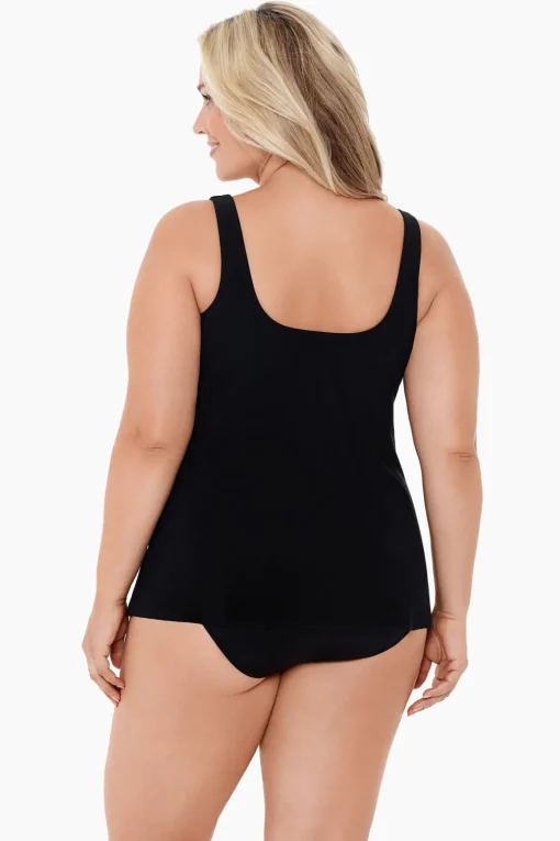 Plus Size Illusionists Ursula Underwire Tankini Top